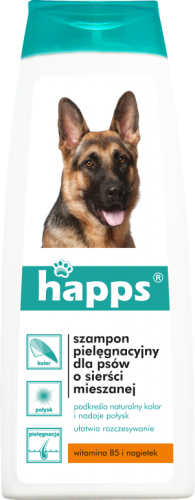 HAPPS Szampon pielęgnacyjny dla psów o sierści mieszanej 200ml.png