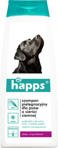 HAPPS Szampon pielęgnacyjny dla psów o sierści ciemnej 200ml.png