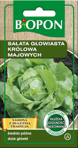 Biopon Sałata głowiasta Królowa Majowych 1g.png