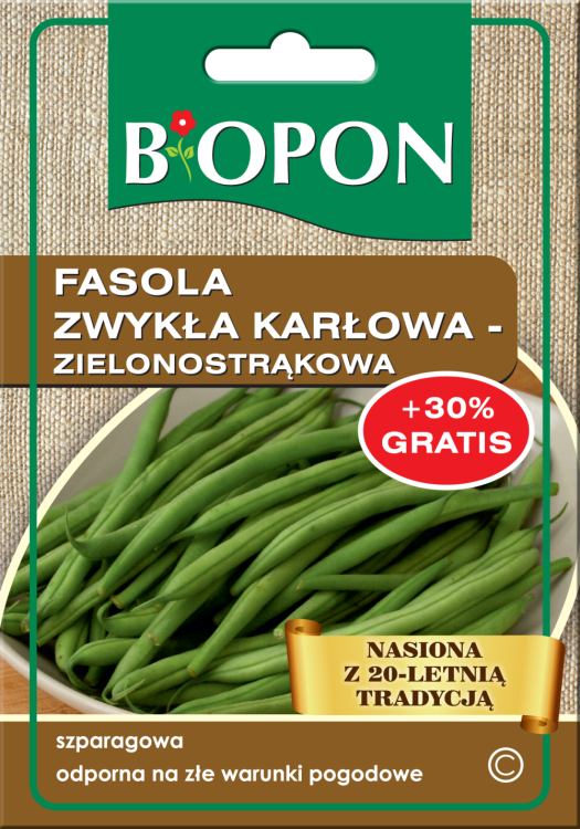 Biopon Fasola zwykła karłowa zielonostrąkowa 35g.png