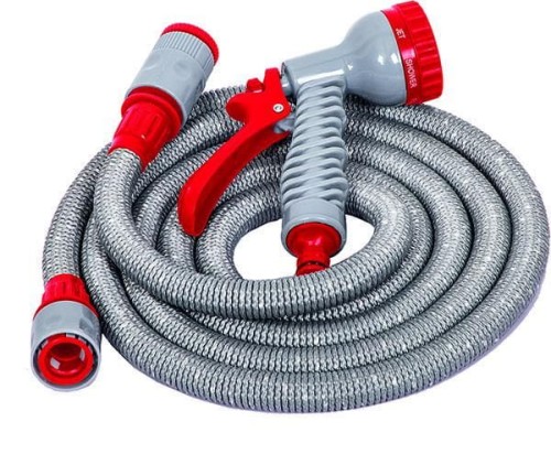 Wąż ogrodowy rozciągliwy 3-krotny z pistoletem zraszającym 10-40m AWTools.jpg