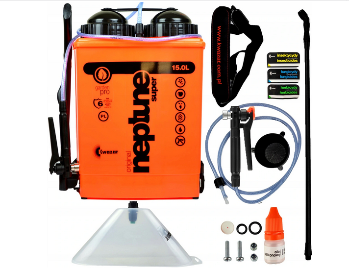 Kwazar - Opryskiwacz plecakowy Neptune Super New 12l + osłona herbicydowa.png