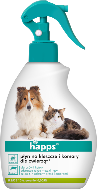 HAPPS Płyn na kleszcze i komary dla zwierząt.png