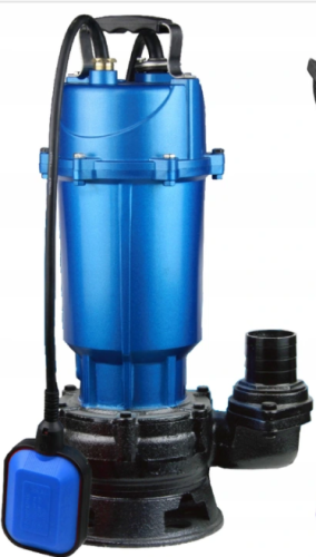 Pompa do wody brudnej z pływakiem i rozdrabniaczem WQD-0.55 Geko.png