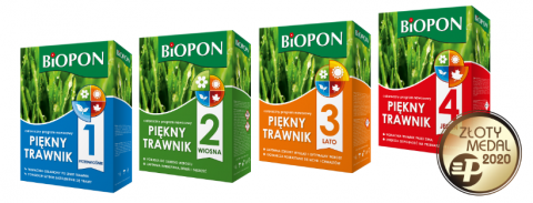 Biopon Piękny trawnik - całoroczny program nawozowy baner1.png