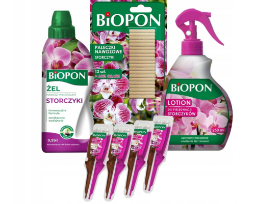 Biopon Piękny Storczyk - zestaw odżywczo-pielęgnacyjny baner1.png