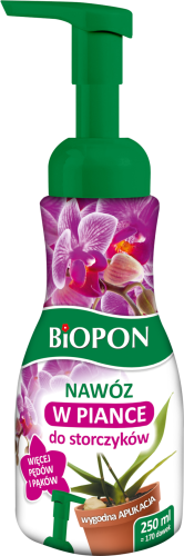 Biopon Nawóz w piance do roślin storczyków.png