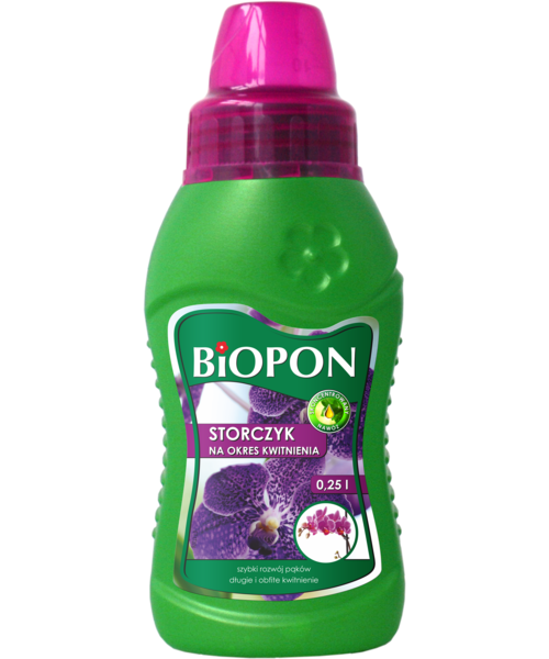Biopon Nawóz do storczyków na okres kwitnienia 250ml.png
