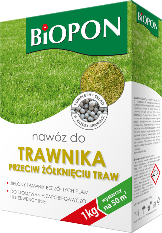 Biopon Nawóz do trawnika przeciw żółknięciu 3kg.png