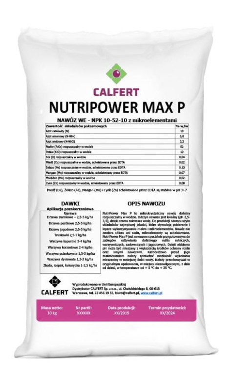 Nutripower Max P NPK 10-52-10 z mikroelementami 10kg.jpg