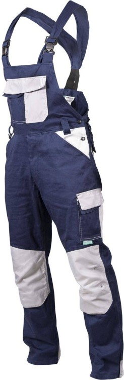 Spodnie robocze ogrodniczki Industry Line rozm.L (54) granatowe Stalco Premium.jpg