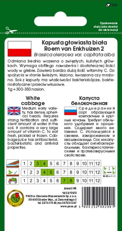 PNOS Kapusta Biała Roem Van Enkhuizen 2 2g baner2.jpg
